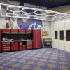 Lámpara led hexagonal Panal de abejas 2,4m x 4,8m 550W 6500k 230V Detailing Garage Barber - Imagen 5
