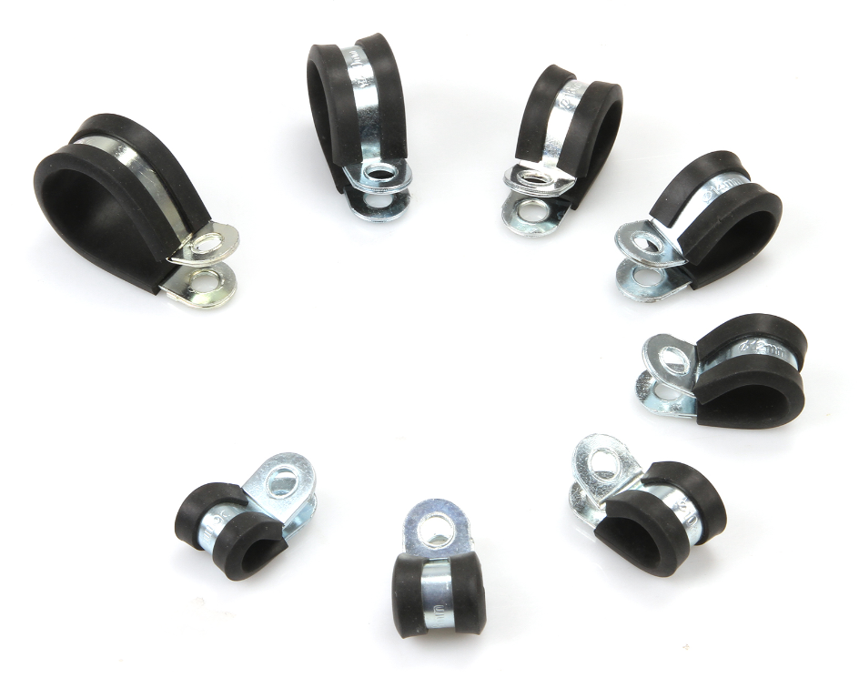 Colliers P clip métalliques diamètre 6 à 26mm pour durites et circuit  électrique - Discount AutoSport