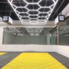 Lámpara led hexagonal Panal de abejas 2,4m x 4,8m 550W 6500k 230V Detailing Garage Barber - Imagen 7
