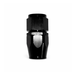 Raccord Dash AN10 Femelle Droit Noir – Aluminium CNC Swivel – JIC 7/8"-14 UNF – Haute Pression 60 Bars – Durite Aviation