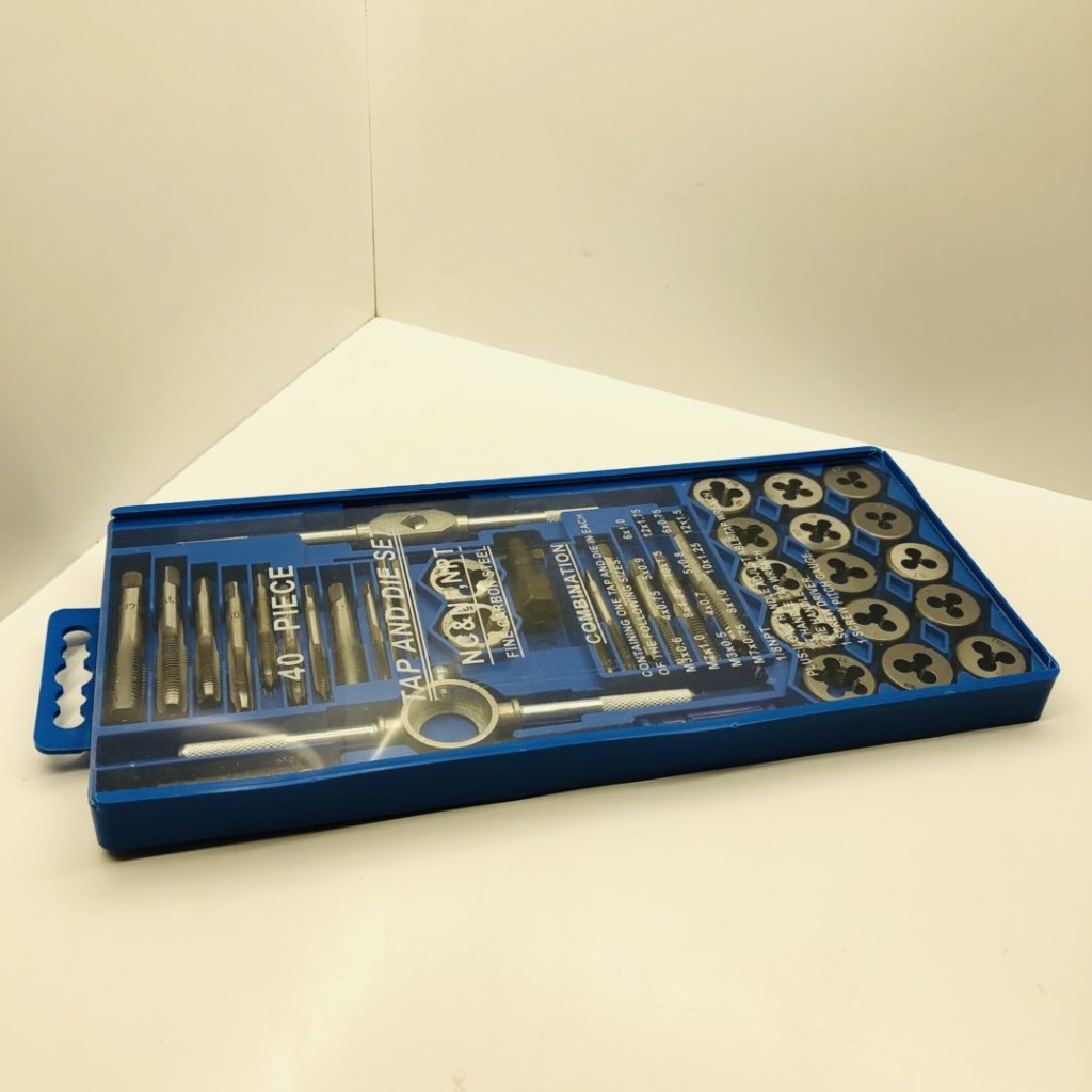 Aceteel Ensemble De Tarauds Et Filières UNS De 3,5 Cm - 24