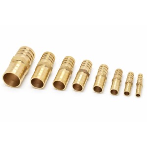 Coupleur droit laiton pour durite 4 à 19mm – raccord carburant huile liquide de refroidissement