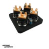 4 pannelli di interruttori rotondi PDM look "Switch Panel" 25 ampere 12 volt Discount Autosport 3D Printed - immagine 5