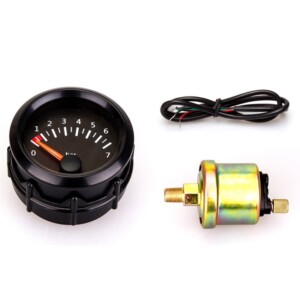 Manomètre de température d'eau 40° à 120°C avec sonde 1/8, diamètre 52mm  Discount Autosport - Discount AutoSport