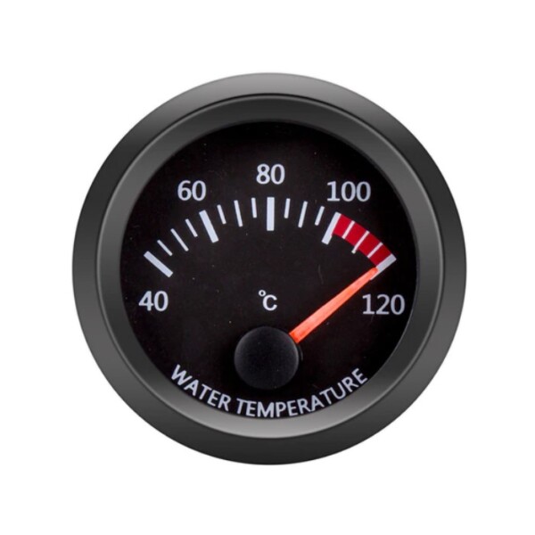 Manometer für Wassertemperatur 40° bis 120°C mit 1/8 Sonde, Durchmesser 52mm Discount Autosport