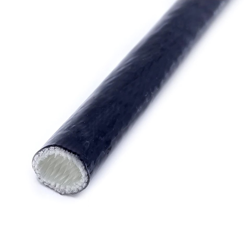 Gaine de protection pour câble couleur noir - fil de silice