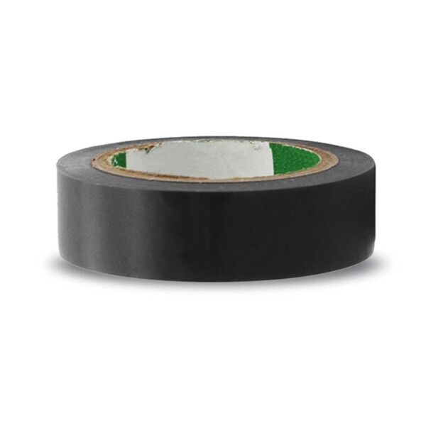 Ruban adhésif en vinyle d'électricien Noir 18mm x 10 mètres pour faisceau et circuit électrique – Image 2