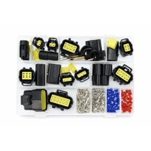 Mallette Connecteurs Électriques Econoseal AMP J MK2 – 1 à 16 Voies – IP67 – Kit Complet Automobile DENSO