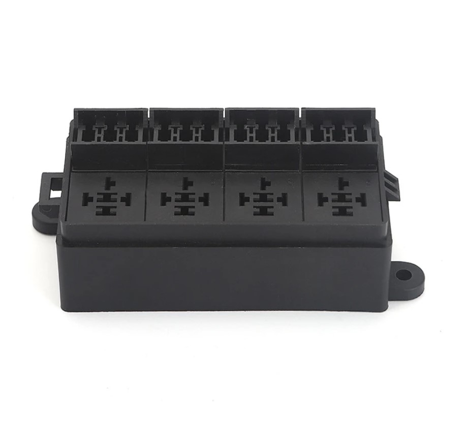 Porte fusible 12 voies avec LED diagnostic, distributeur d