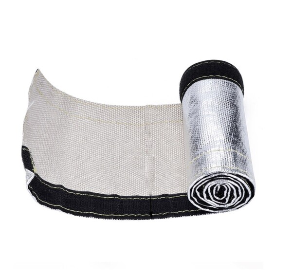 600°C rayado / velcro manguito ignífugo de fibra de vidrio diámetro 10 a 40mm Longitud 1M - Imagen 5
