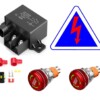 Piastra di commutazione a 8 pulsanti stile PDM Gold + interruttore elettronico da 180 ampere certificato FIA - immagine 5