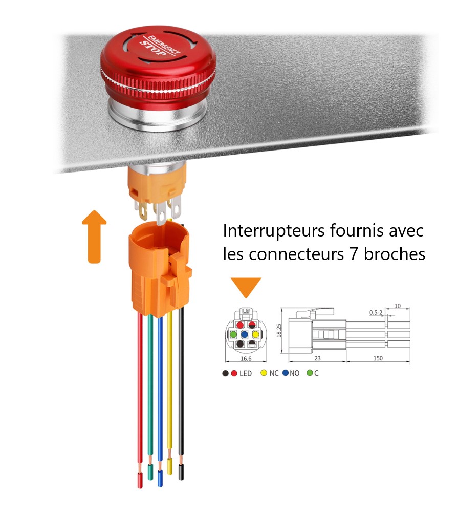 Interrupteur D'arrêt De Démarrage D'allumage, Design élégant, Longue Durée  De Vie, Interrupteur D'arrêt De Démarrage Du Moteur Pour Séries 3 4 G28 G22