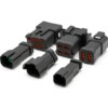 Conectores eléctricos Deutsch DT Negro 2 a 12 vías 12V 15 amperios impermeable IP67 - Imagen 3