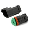 Conectores eléctricos Deutsch DT Negro 2 a 12 vías 12V 15 amperios impermeable IP67 - Imagen 5