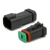 Conectores eléctricos Deutsch DT Negro 2 a 12 vías 12V 15 amperios impermeable IP67 - Imagen 6