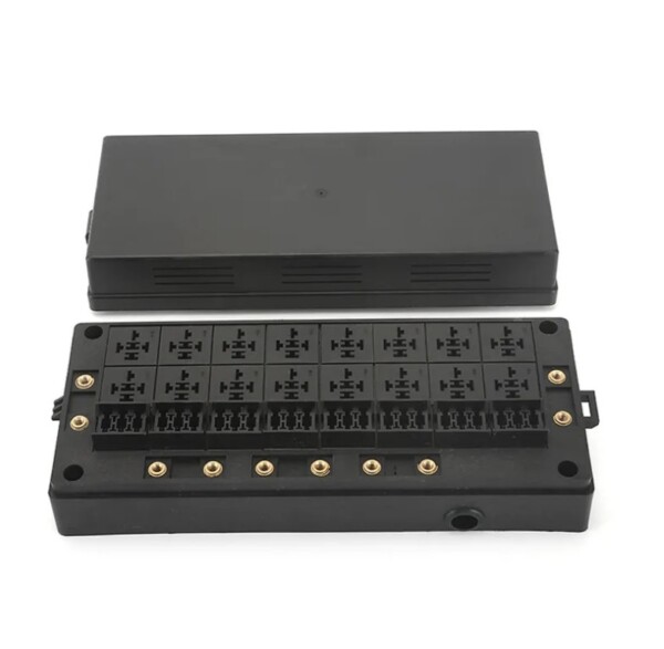 Caja de 16 relés + 29 fusibles para una instalación eléctrica completa de 12 voltios - Imagen 4