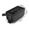 Kasten mit 6 Relais + 6 Sicherungen für eine komplette 12-Volt-Elektroinstallation – Bild 2