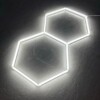 luce led esagonale 2 nido d'ape plafoniera garage 230V 1.6M X 1M 70W 6500K detailing