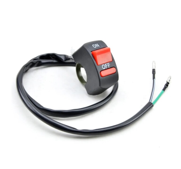 Bouton ON / OFF contact et coupe circuit pour motocross - Discount ...