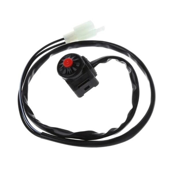 Pulsante di arresto del motore dell'interruttore automatico per moto da cross giapponesi Yamaha, Kawasaki, Suzuki, Honda - immagine 2