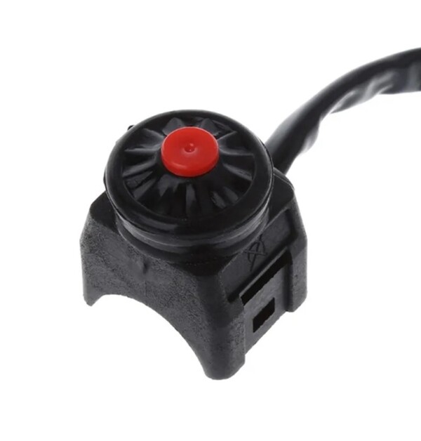 Pulsante di arresto del motore dell'interruttore automatico per moto da cross giapponesi Yamaha, Kawasaki, Suzuki, Honda - immagine 4