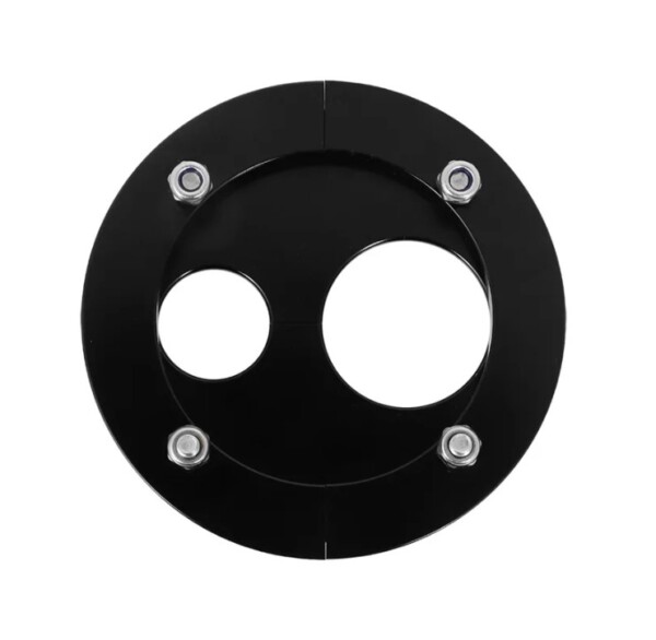Mamparo de aluminio atornillado de 30 mm + 15 mm para el mazo de cables y las mangueras - Imagen 4