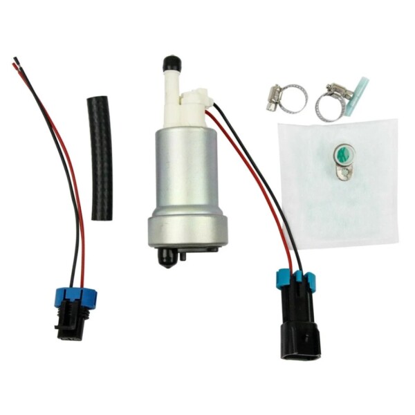 Bomba de combustible universal reforzada compatible con etanol E85, gasolina y gasóleo Gran caudal 525 l/H - Imagen 2