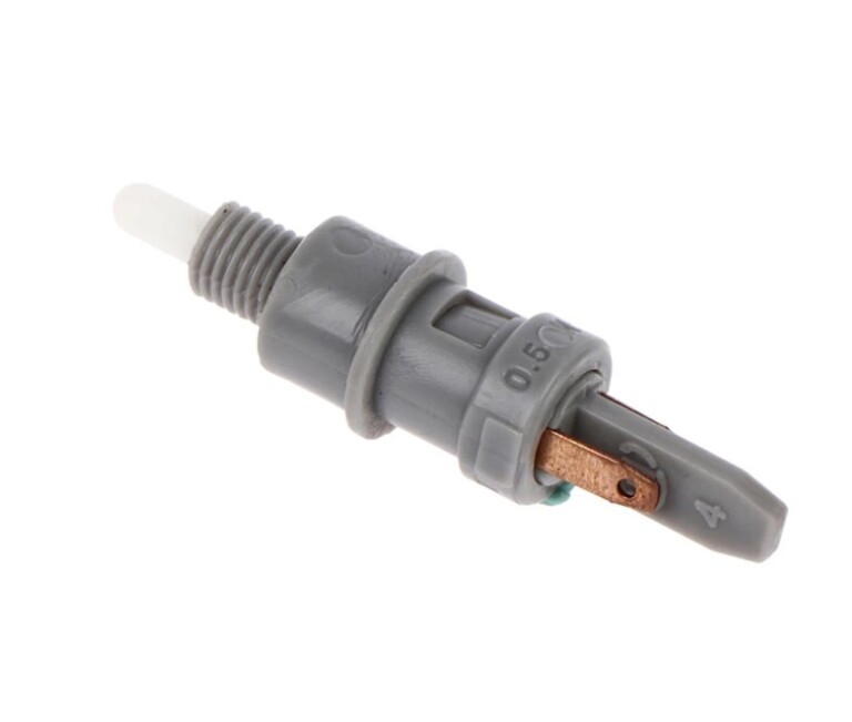 Interrupteur De Frein Style Main Gauche Pour Custom / Hot Rod - Plaqué Cadmium - Garantie 3 Ans