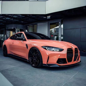 Covering Orange Corail Haute Brillance 1,52M x 18M