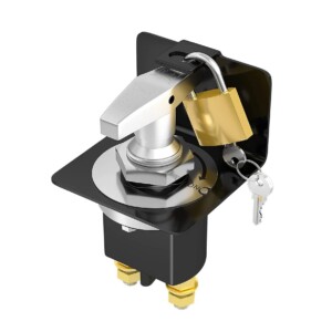 Coupe circuit batterie avec cadenas 12 volts 250 ampères