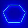 LED-Lampe 1 Hexagon Wabendecke Durchmesser 1M 36W Blau Detailing Garage Barber Gym – Bild 3