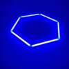 LED-Lampe 1 Hexagon Wabendecke Durchmesser 1M 36W Blau Detailing Garage Barber Gym – Bild 2