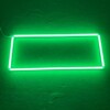 Lámpara de techo LED rectángulo 1,2M x 0,5M 45W Verde detalle garaje peluquería gimnasio - Imagen 3