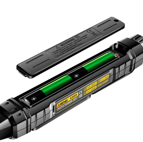 Multímetro digital inteligente bolígrafo 0-600V 10 AMP con pinza y picas + accesorios - Imagen 4