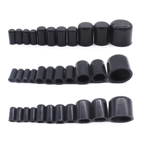 Bouchon en silicone souple Noir pour circuit de refroidissement, huile moteur diamètre 6 à 40mm Longueur 3cm – Image 3