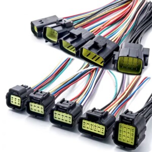 Connecteurs électriques Econoseal AMP J MK2 1 à 16 voies pré câblés TE connectivity