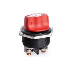 Coupe circuit, isolateur de batterie quart de tour 12V et 24V pour camping cars, camions, tracteurs, intensité 300 ampères