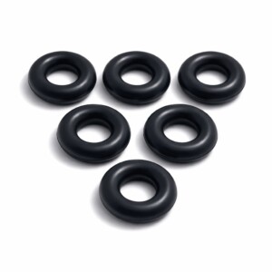 Schwarzer O-Ring für Benzin- und E85-Einspritzdüsen 12mm x 6mm x 3.5mm