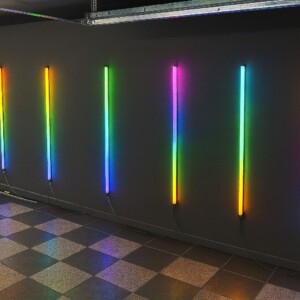 Lampe barre murale 120cm RGB Multicolore - 4.8W - 230V - Contrôle Bluetooth