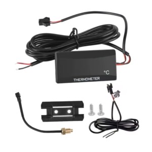 Manomètre digital température d’admission 12V – avec sonde 1/8 NPT – étanche – 0 à 120°C