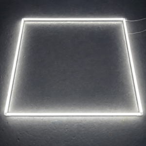 Square LED ceiling lamp 2.4M x 2.4M - 128W - cool white 6500K - Dimmable option
