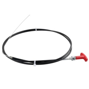FIA Circuit Breaker & Fire Extinguisher Pull Cord - Length 2.50 m - Black Sheath - External Control - Competition Safety