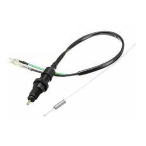 Spring Motorcycle Stop Light Switch - Pedal Rear Brake Switch - Rear Stop Light Sensor + Spring - 30cm Cable