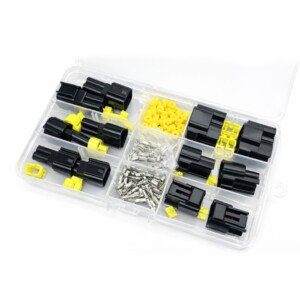 Weatherproof Connector Case Type 2.3 Furukawa - 2/3/4 Way Male Female - Peugeot Car Electrical Harness - 12V 10A