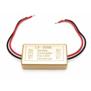 Centrale Clignotante LED 12V 24V – Module Flasher Stroboscopique Universel LF-300B – Pour Phares & Barres LED