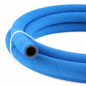 Durite Dash AN6 Push On Bleue Renforcée – Ø10mm Intérieur / 16mm Extérieur – Haute Pression 100 Bars – Essence Diesel Refroidissement – Vendue au Mètre