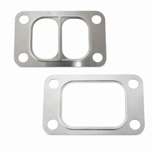 Flange gasket Turbo Inox 1mm T25 T28 T3 T35 T4 - Twin Scroll or Normal - 1500°C